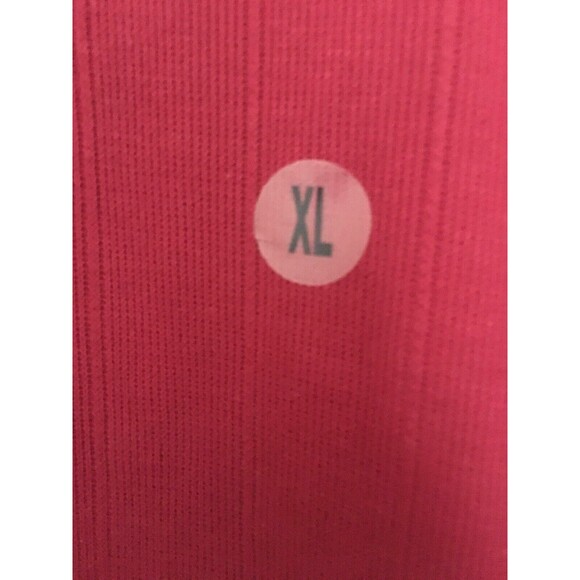 Saddlebred Men's Easy Care Long Sleeve Polo Shirt Size XL Burgundy - Picture 3 of 9